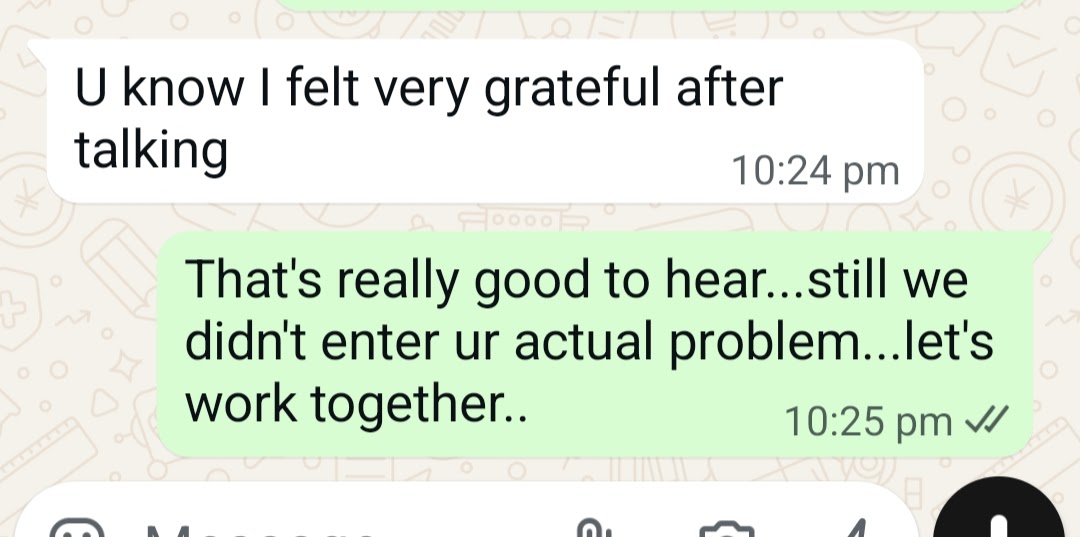 Testimonial by Krushna