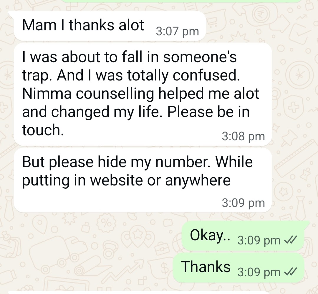 Testimonial by Nishant